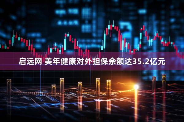 启远网 美年健康对外担保余额达35.2亿元