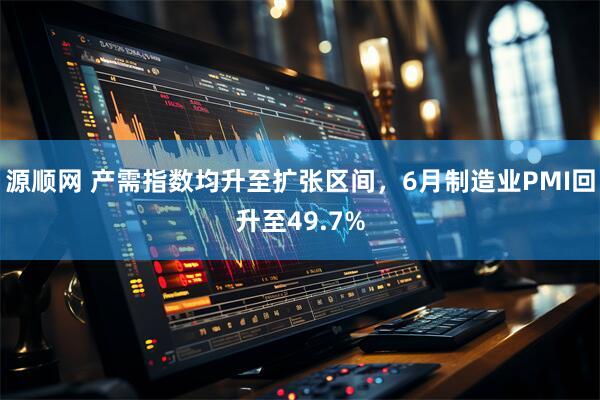 源顺网 产需指数均升至扩张区间，6月制造业PMI回升至49.7%