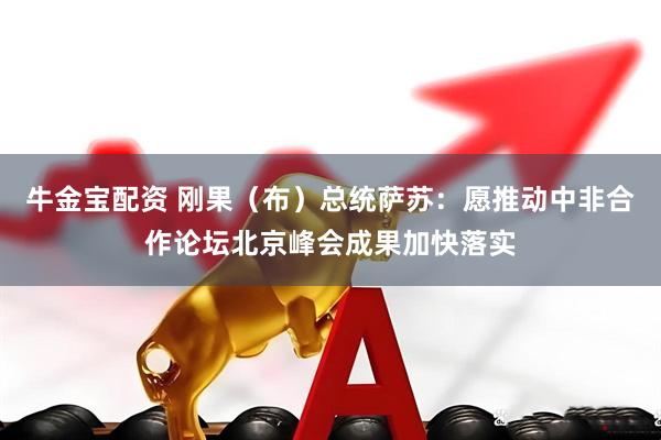 牛金宝配资 刚果（布）总统萨苏：愿推动中非合作论坛北京峰会成果加快落实